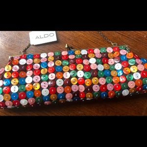 Aldo Button Clutch - NEW
